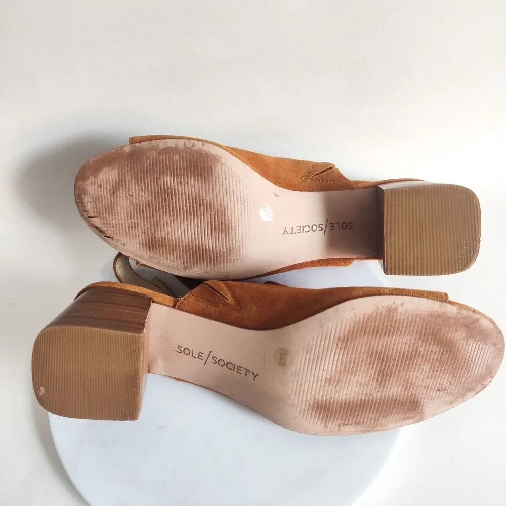 Sole Society block chunky